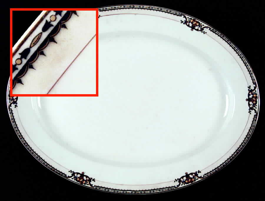 Lasalle 10" Oval Serving Platter by Noritake-1