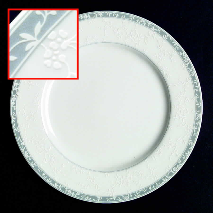 Lace Shadow Dinner Plate by Noritake-1