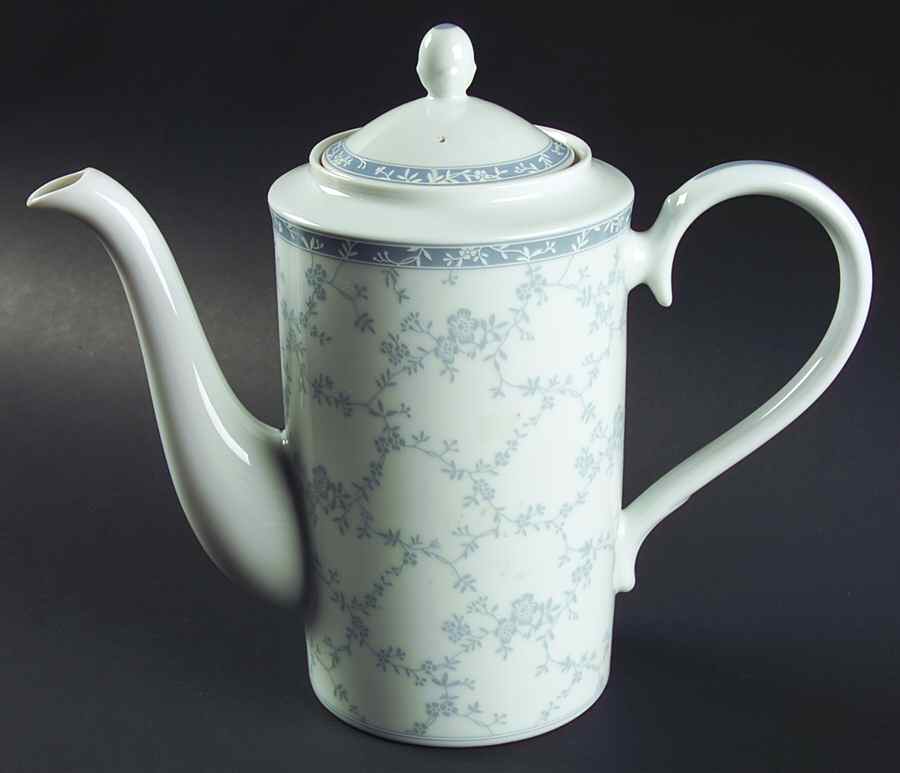 Lace Shadow Coffee Pot & Lid by Noritake-1