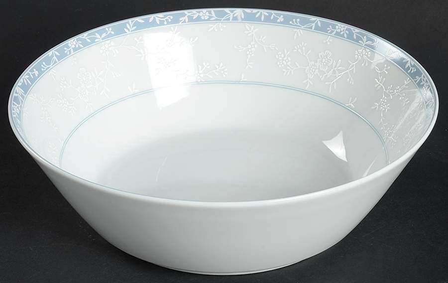 Lace Shadow 8" Round Vegetable Bowl by Noritake-1
