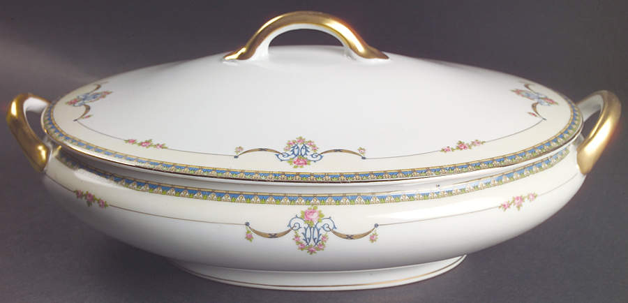 Laureate Oval Covered Vegetable by Noritake-1