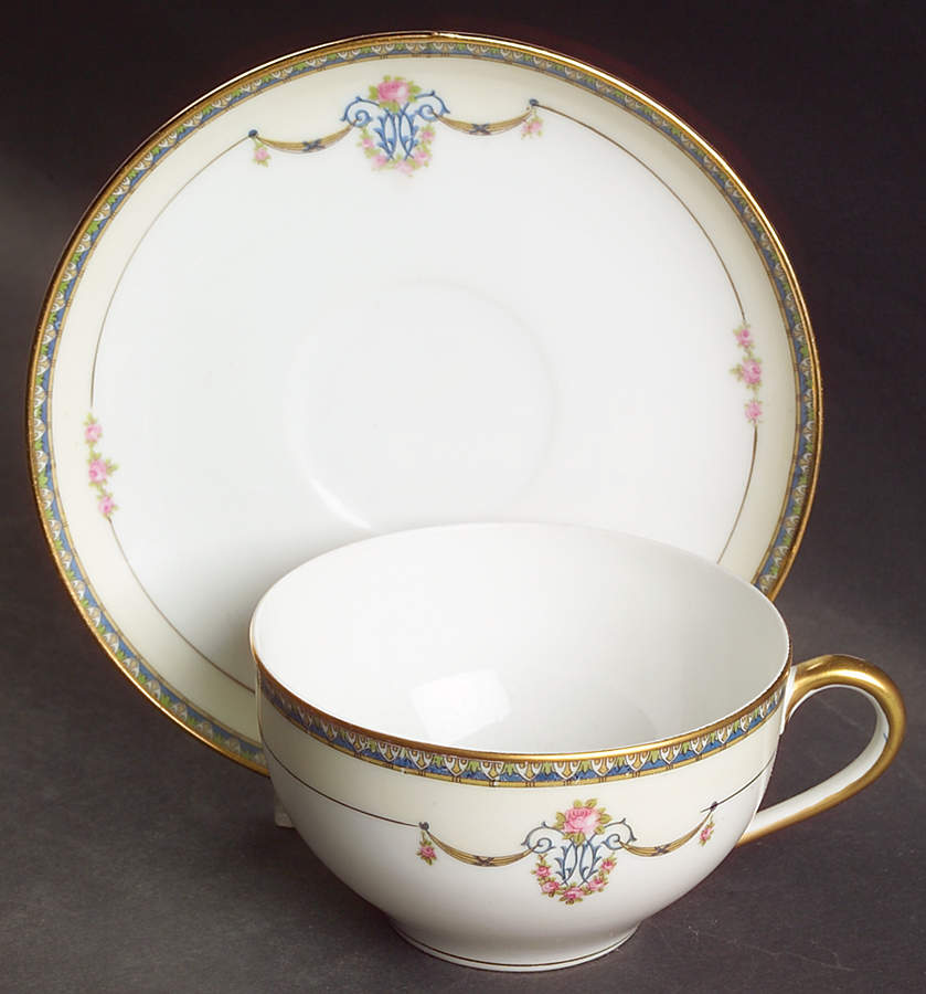Laureate Oversized Cup & Saucer Set by Noritake-1