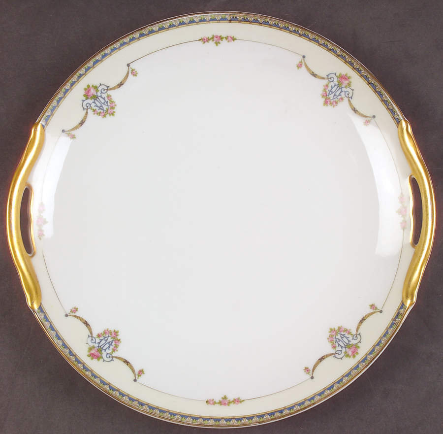 Laureate Handled Cake Plate by Noritake-1
