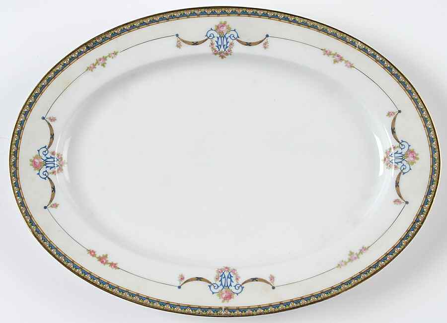 Laureate 10" Oval Serving Platter by Noritake-1