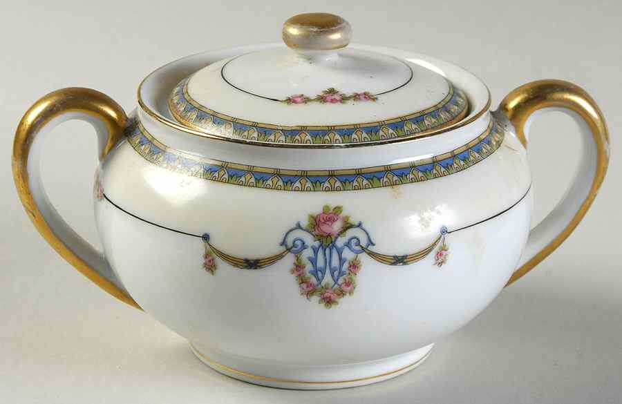 Laureate Mini Sugar Bowl & Lid by Noritake-1