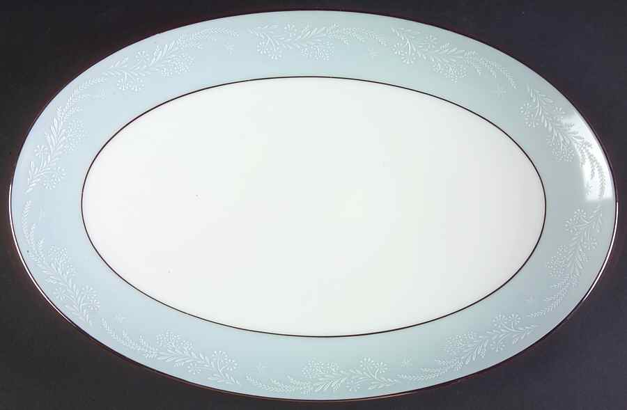 Laureate 12" Oval Serving Platter by Noritake-1