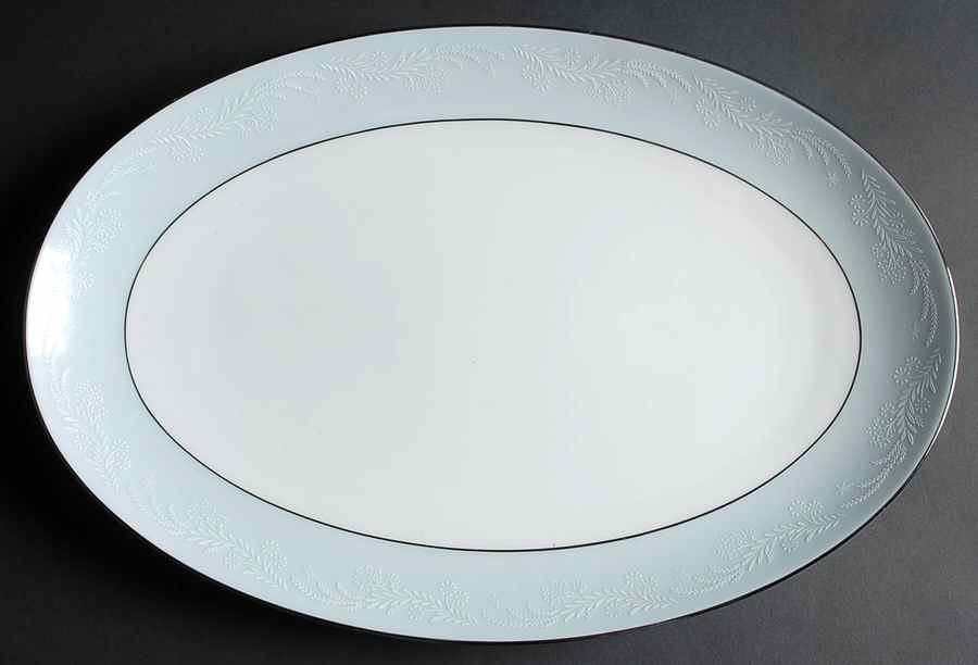 Laureate 16" Oval Serving Platter by Noritake-1