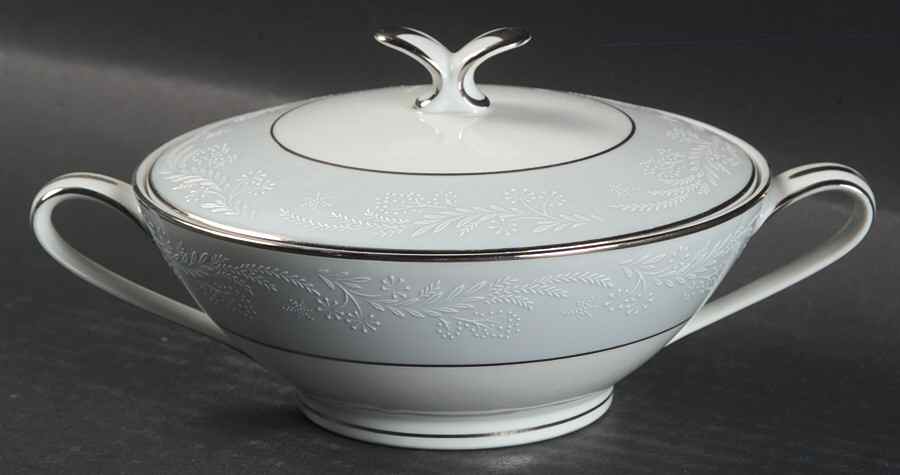 Laureate Sugar Bowl & Lid by Noritake-1