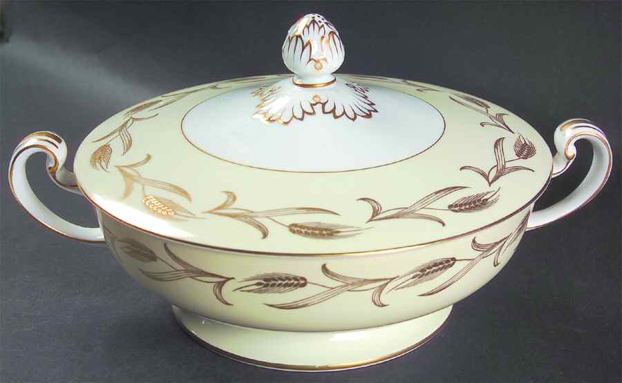 Laura Round Covered Vegetable by Noritake-1