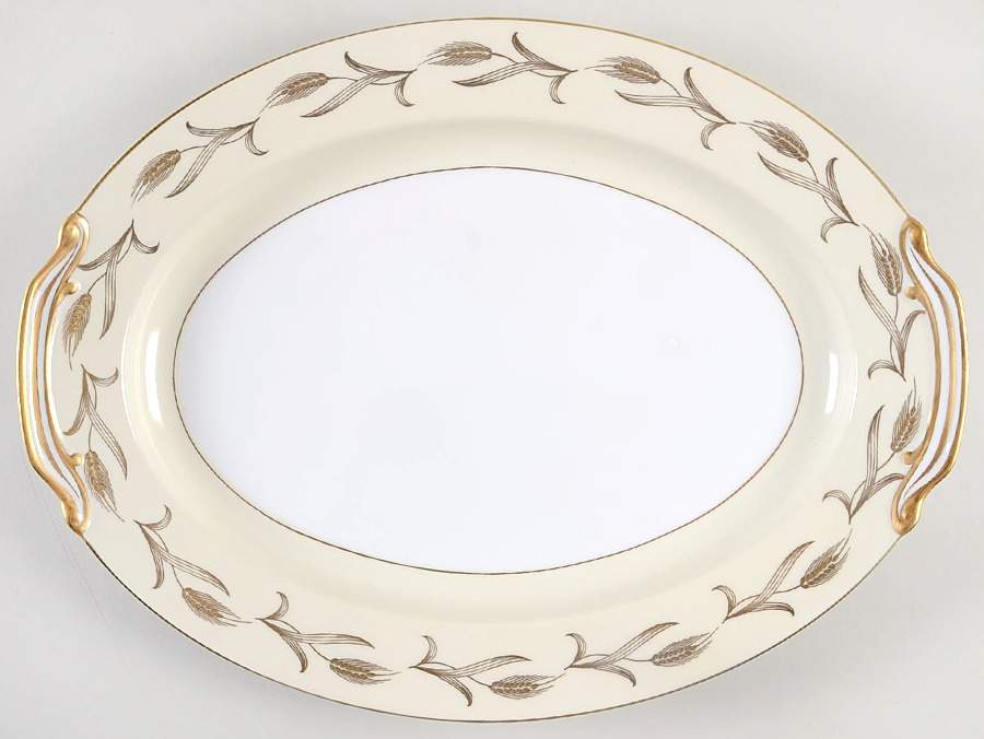 Laura 16" Oval Serving Platter by Noritake-1