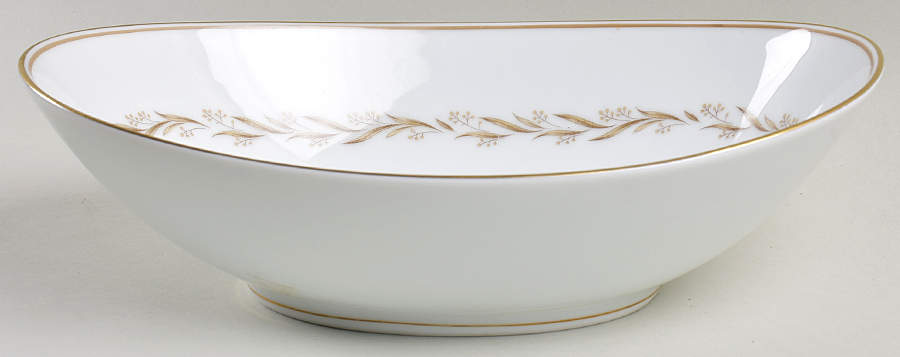 Laurel (5903) 10" Oval Vegetable Bowl by Noritake-1