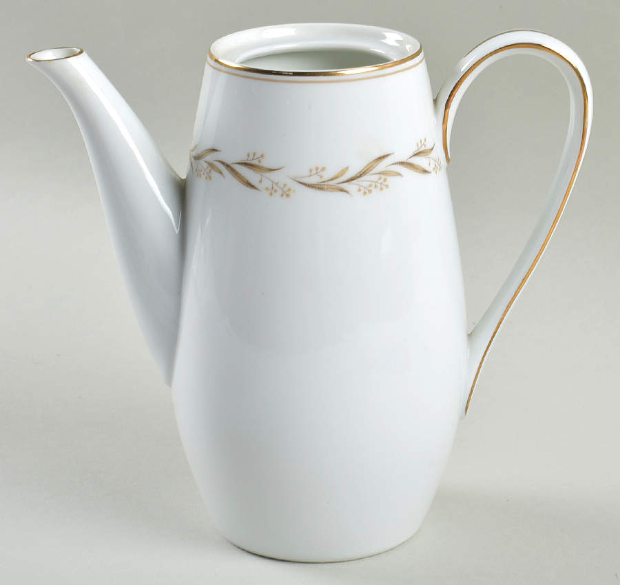 Laurel (5903) Small Coffee Pot No Lid by Noritake-1