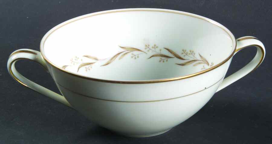 Laurel (5903) Flat Cream Soup Bowl by Noritake-1
