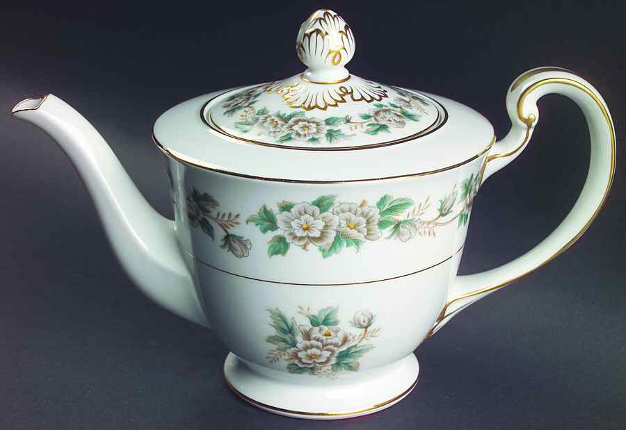 Laurette Teapot & Lid by Noritake-1