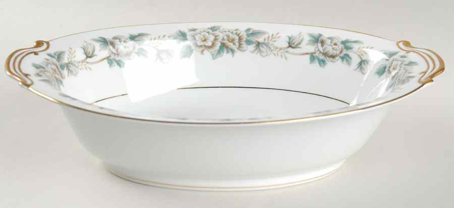 Laurette 10" Oval Vegetable Bowl by Noritake-1