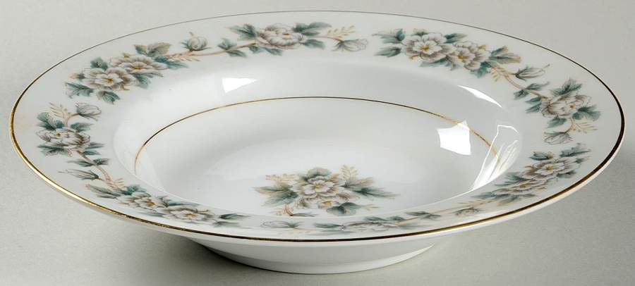 Laurette Rim Soup Bowl by Noritake-1