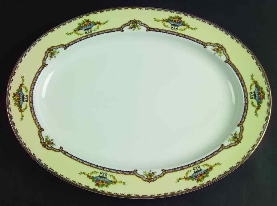 Lautana 16" Oval Serving Platter by Noritake-1
