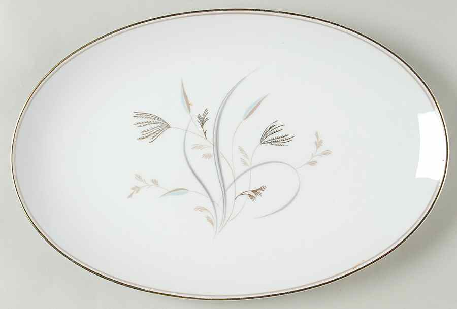 Laverne 14" Oval Serving Platter by Noritake-1