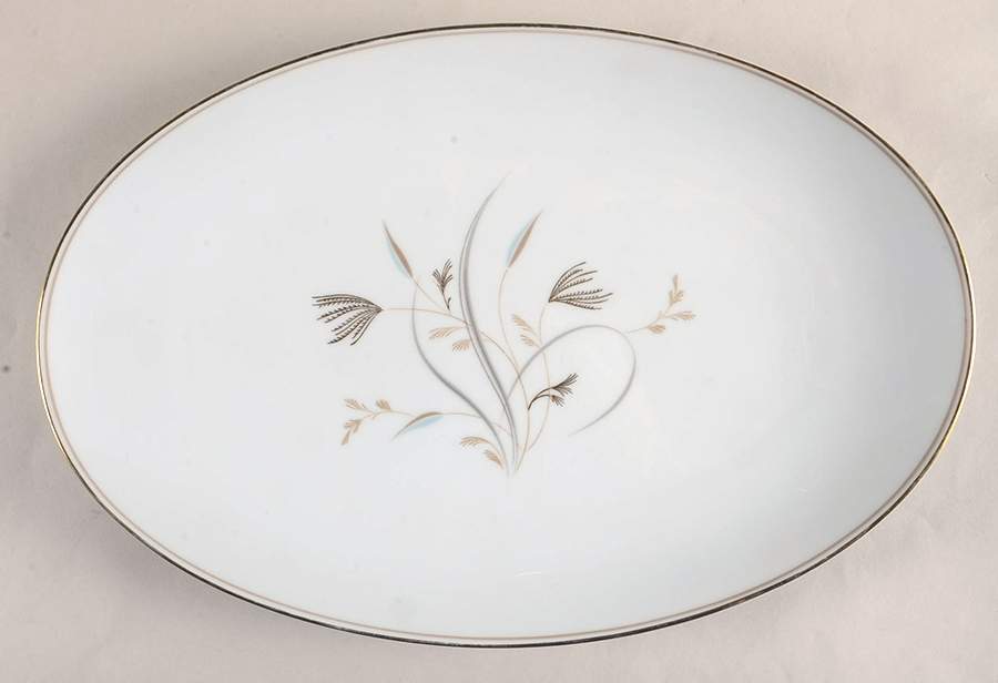 Laverne 16" Oval Serving Platter by Noritake-1