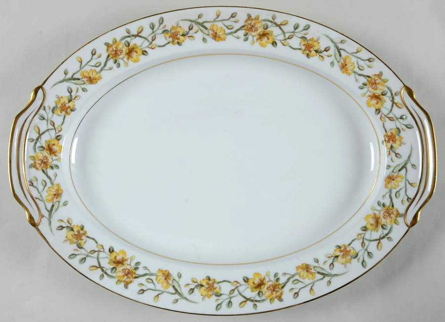 Laveta 16" Oval Serving Platter by Noritake-1