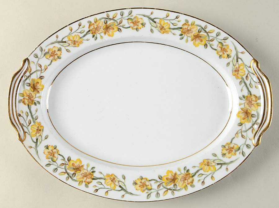 Laveta 11" Oval Serving Platter by Noritake-1