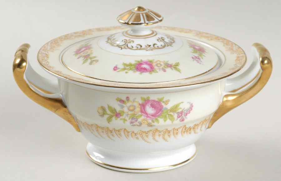 Lavegas Sugar Bowl & Lid by Noritake-1