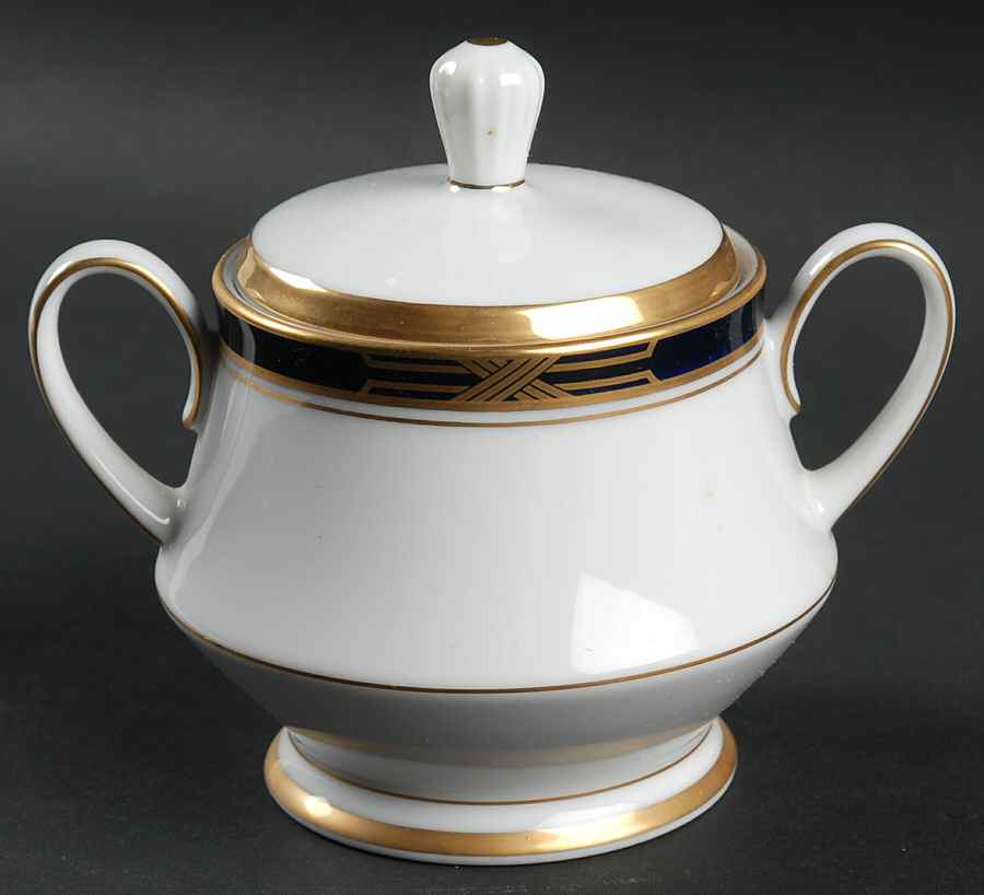 Lake Worth Sugar Bowl & Lid by Noritake-1