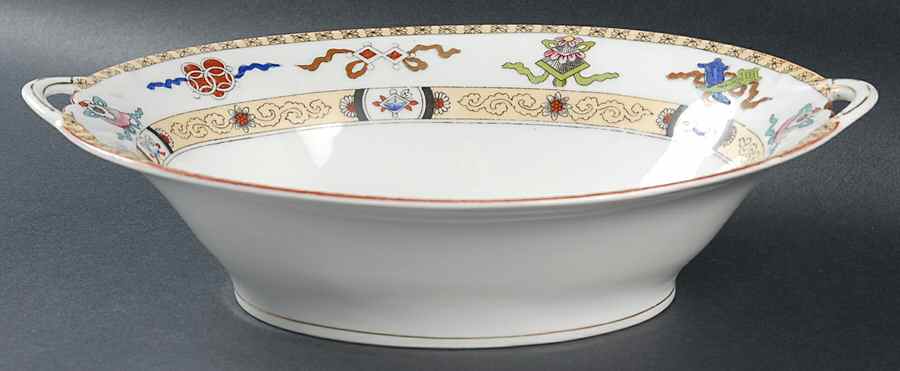 Lazarre 10" Oval Vegetable Bowl by Noritake-1