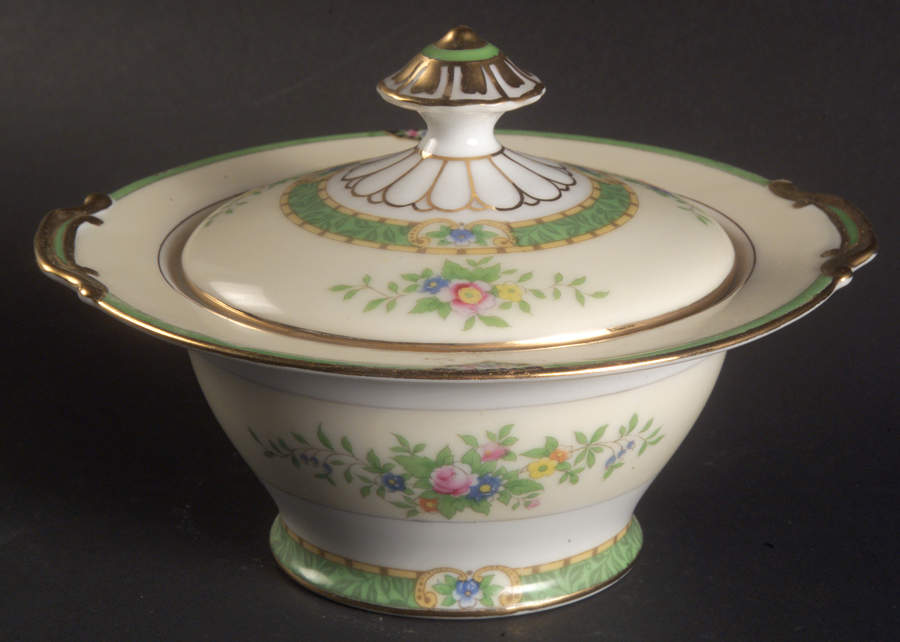 Leandro Sugar Bowl & Lid by Noritake-1