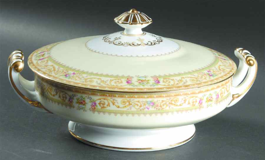 Lebrun Round Covered Vegetable by Noritake-1