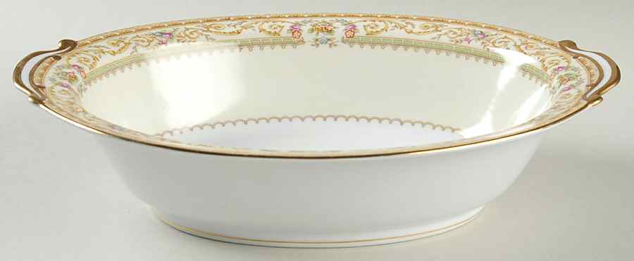 Lebrun 10" Oval Vegetable Bowl by Noritake-1