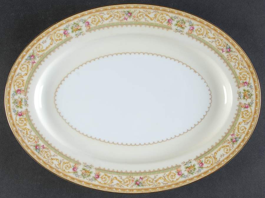 Lebrun 11" Oval Serving Platter by Noritake-1