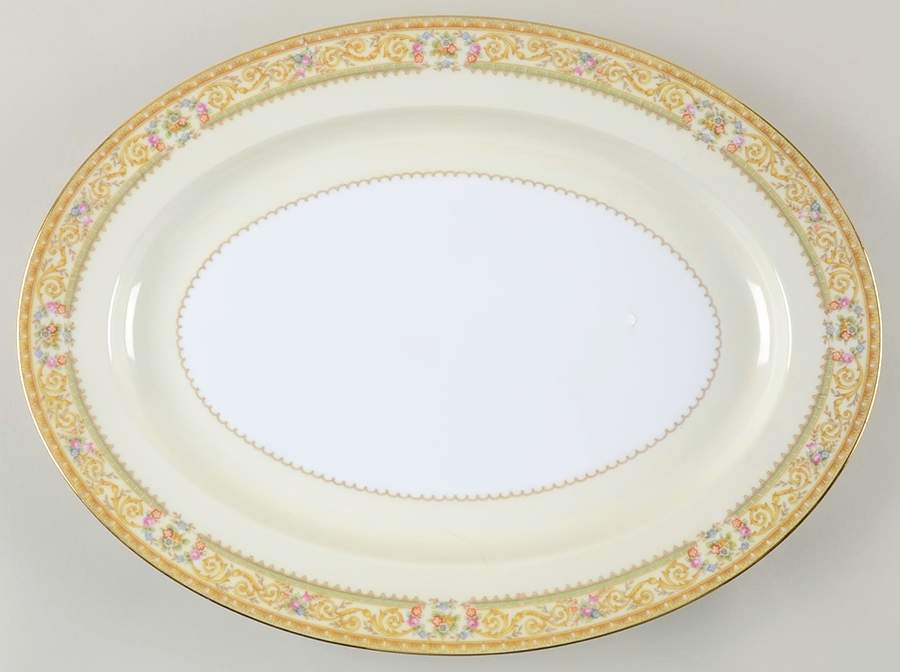 Lebrun 16" Oval Serving Platter by Noritake-1
