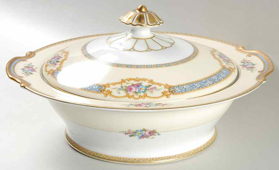 Lenore Round Covered Vegetable by Noritake-1