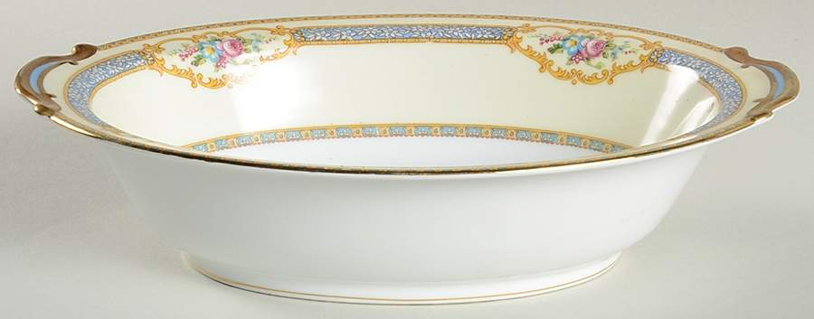 Lenore 10" Oval Vegetable Bowl by Noritake-1