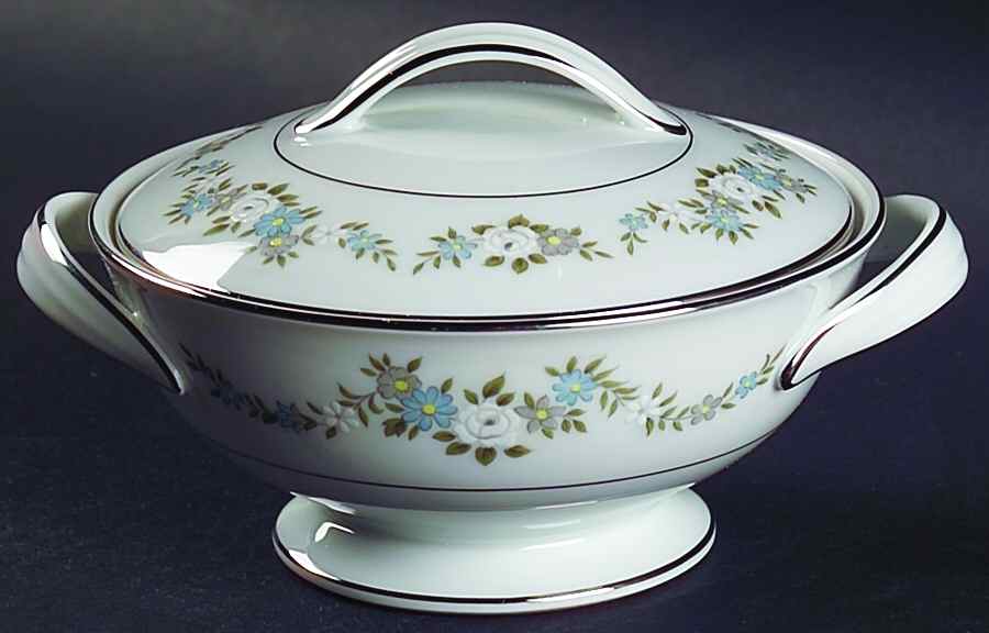 Leonore Sugar Bowl & Lid by Noritake-1