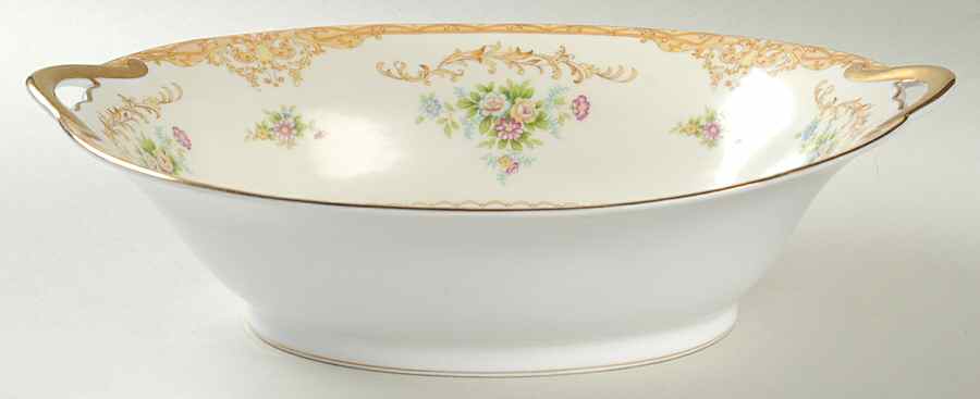 Leona 10" Oval Vegetable Bowl by Noritake-1