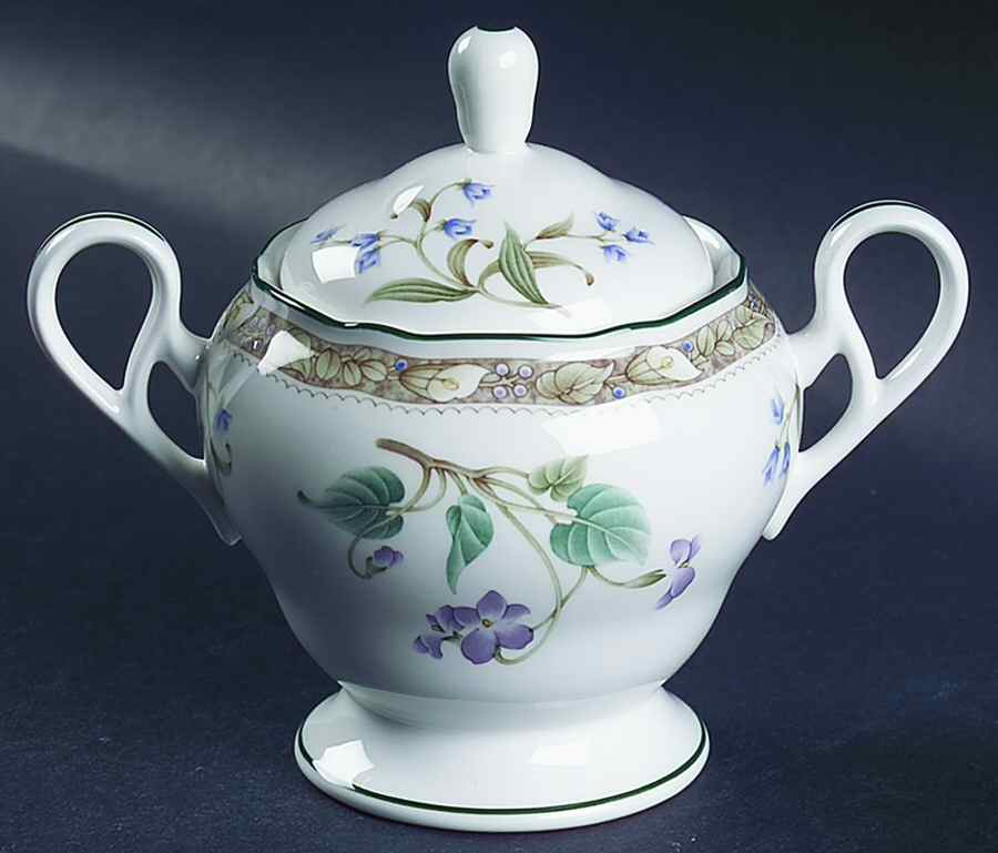 Le Parc Sugar Bowl & Lid by Noritake-1