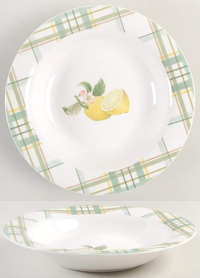 Lemonade Sky Large Rim Soup Bowl by Noritake-1