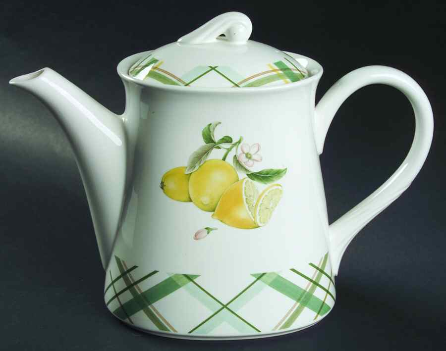 Lemonade Sky Tea/Coffee Pot & Lid by Noritake-1