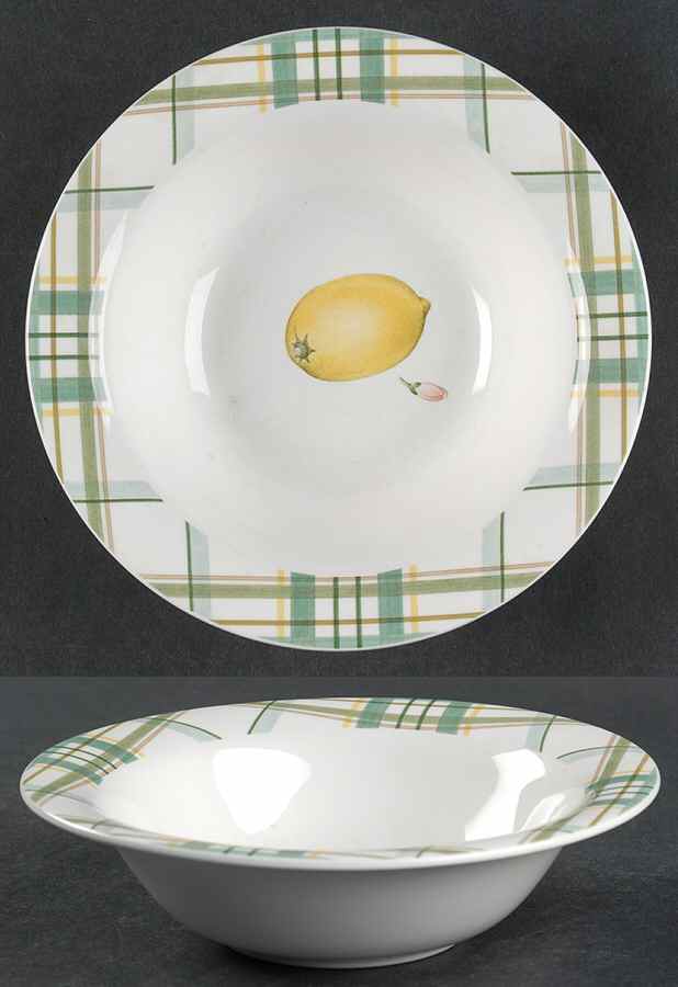 Lemonade Sky Rim Cereal Bowl by Noritake-1