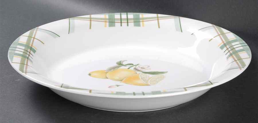 Lemonade Sky Round Roaster by Noritake-1