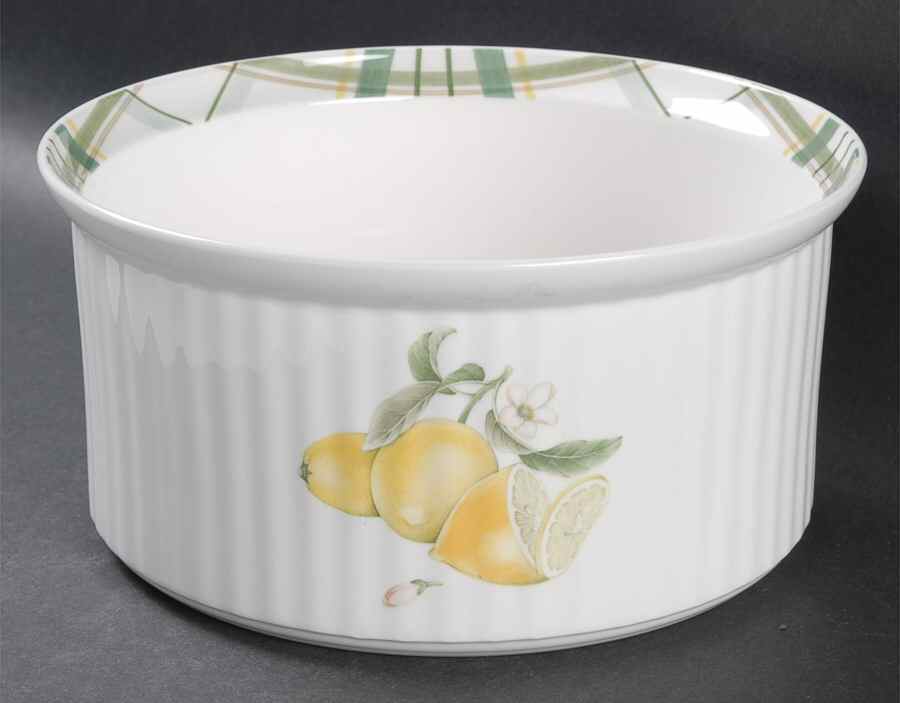 Lemonade Sky 8" Souffle by Noritake-1