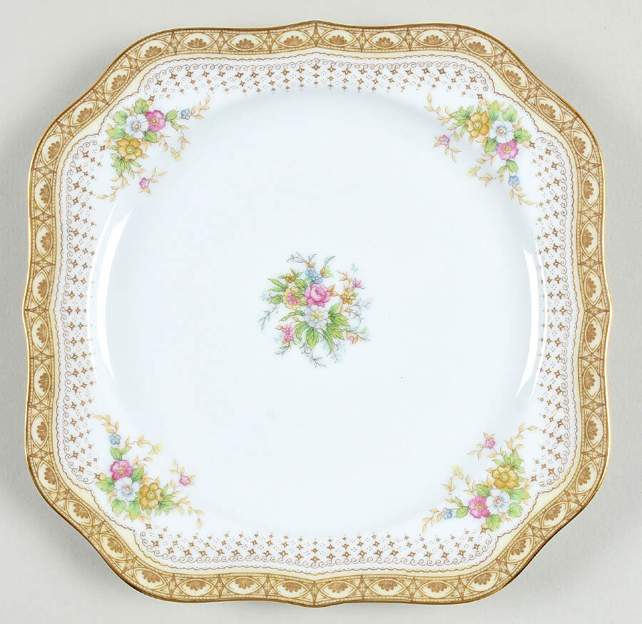 Leslie Square Salad Plate by Noritake-1