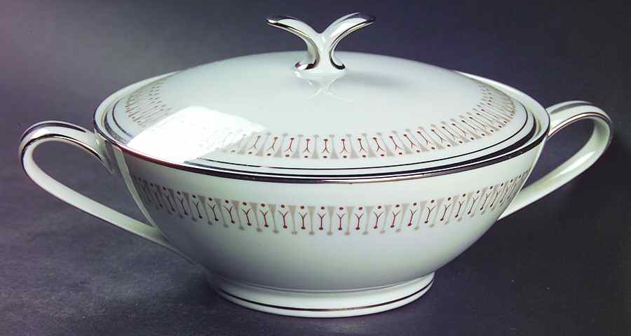 Leslie Sugar Bowl & Lid by Noritake-1