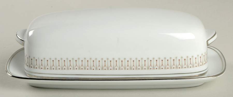 Leslie 1/4 Lb Covered Butter by Noritake-1