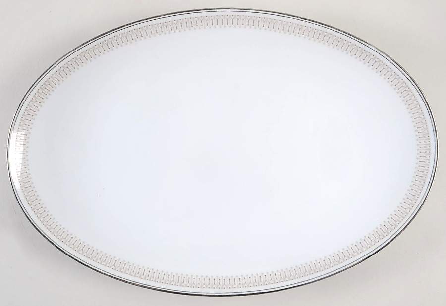 Leslie 16" Oval Serving Platter by Noritake-1