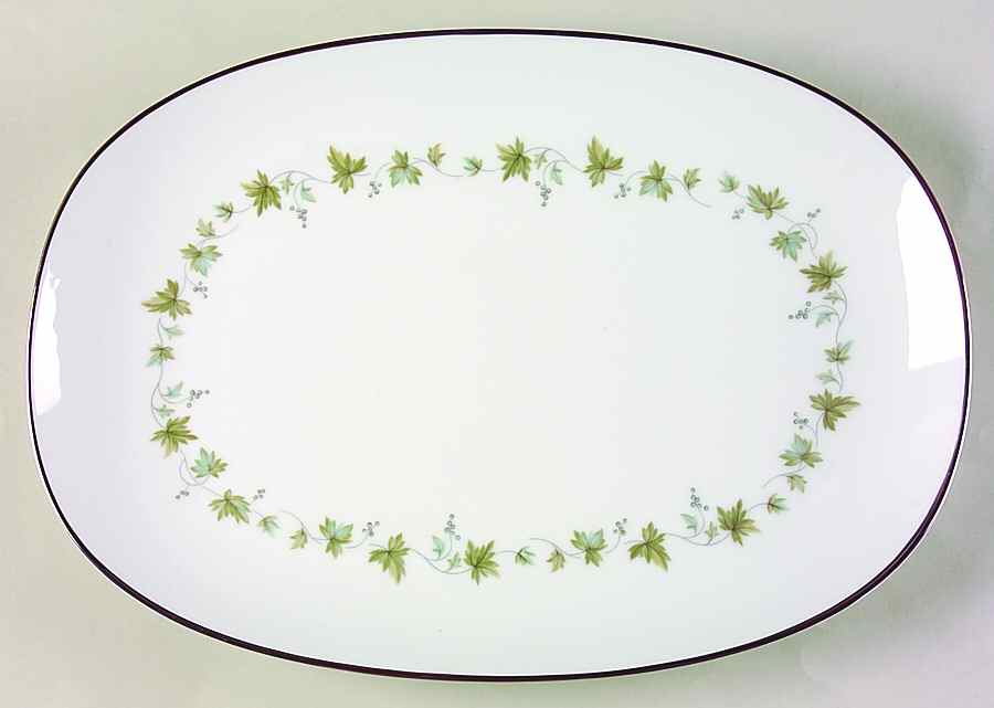 Lexington 13" Oval Serving Platter by Noritake-1
