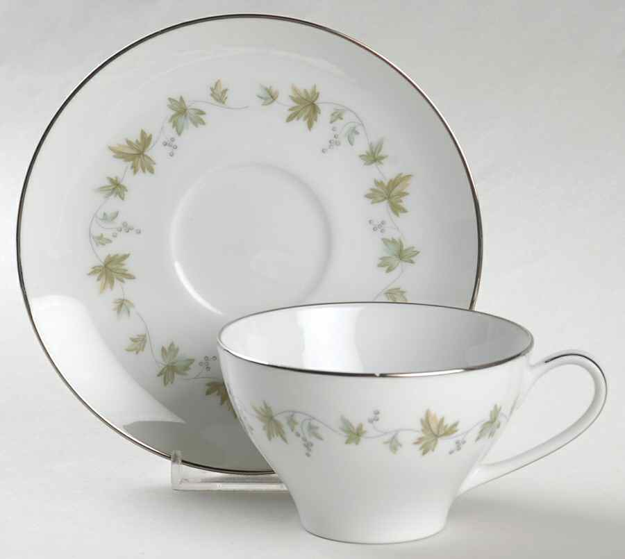 Lexington Flat Cup & Saucer Set by Noritake-1