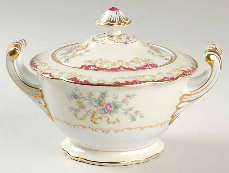 Leyton Sugar Bowl & Lid by Noritake-1